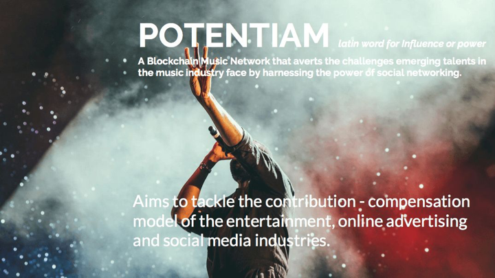 HOPE   FOR   ICO?      POTENTIAM   MUSIC   SOCIAL   NETWORK ANNOUNCES   PRE-ICO!
