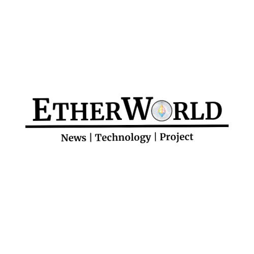 EtherWorld wordmark — dark