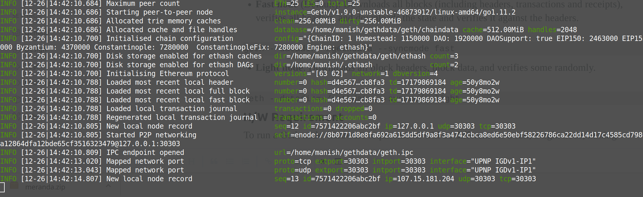 raspberrypi ethereum light node