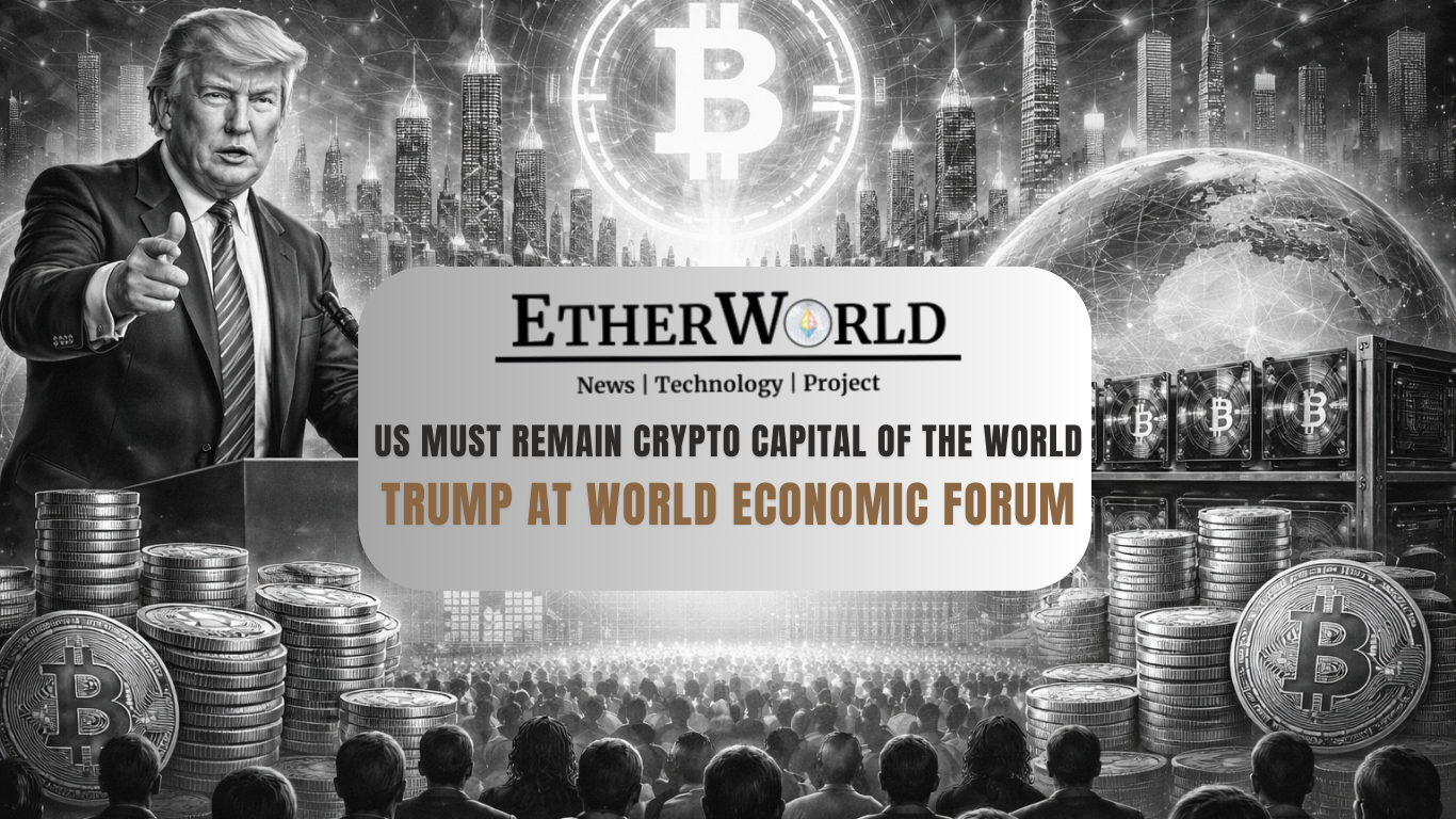 Trump Says US Must Remain the Crypto Capital of the World at the World  Economic Forum