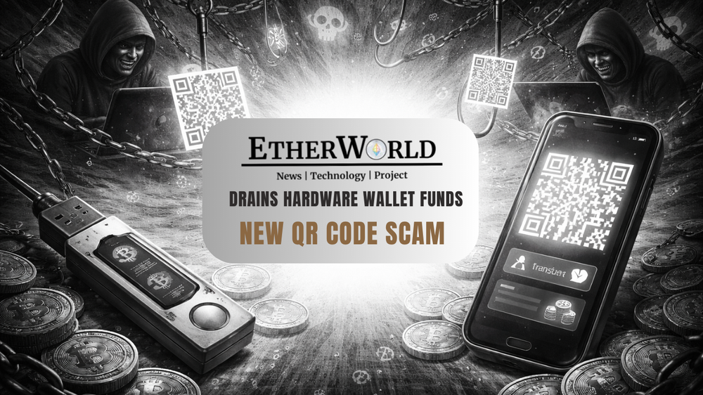 New QR Code Scam Drains Hardware Wallet Funds