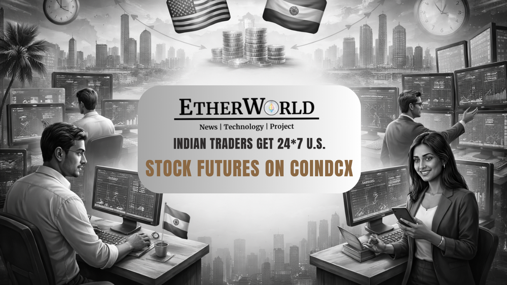 Indian Traders Get 24*7 U.S. Stock Futures on CoinDCX