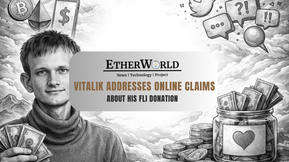 Vitalik Addresses Online Claims About His FLI Donation