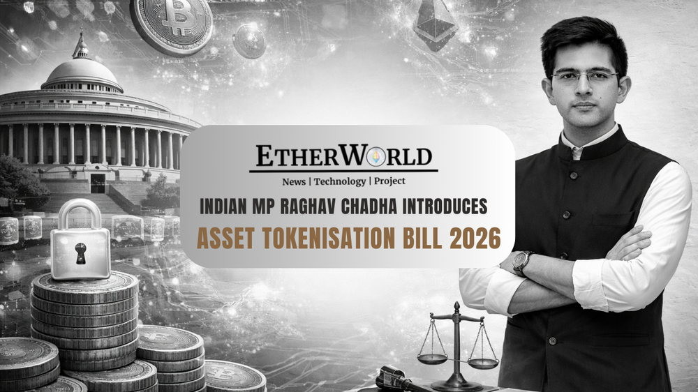Indian MP Raghav Chadha Introduces Asset Tokenisation Bill 2026