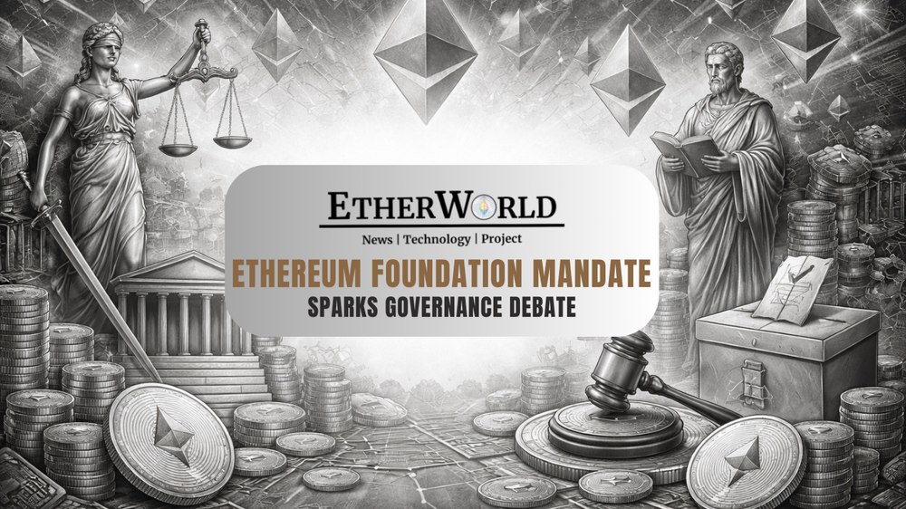 Ethereum Foundation Mandate Sparks Governance Debate