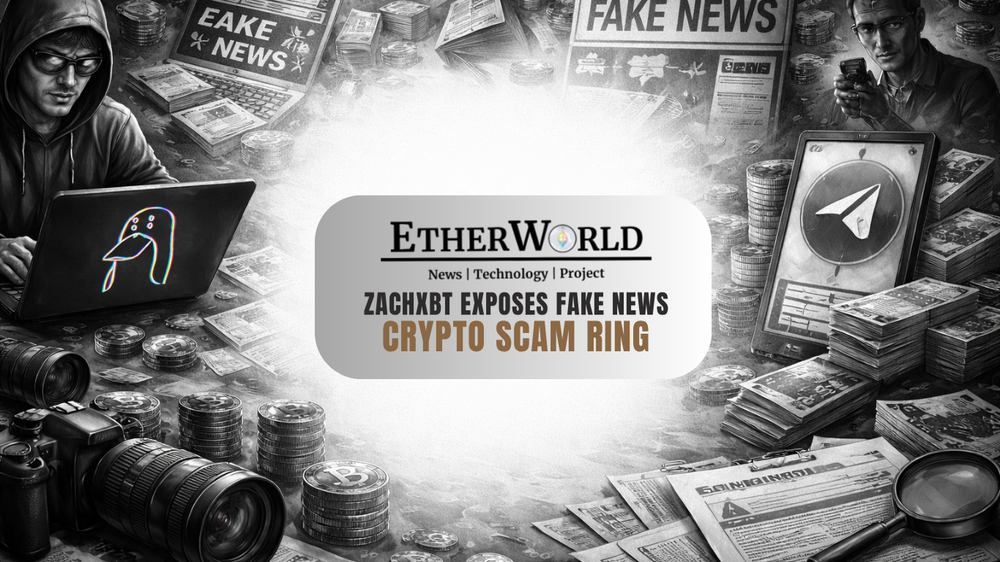 ZachXBT Exposes Fake News Crypto Scam Ring