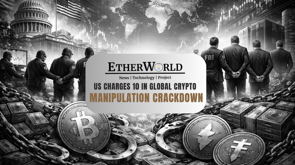 US Charges 10 in Global Crypto Manipulation Crackdown