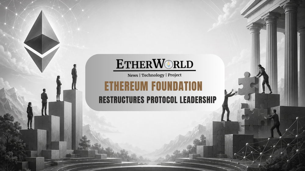 Ethereum Foundation Restructures Protocol Leadership