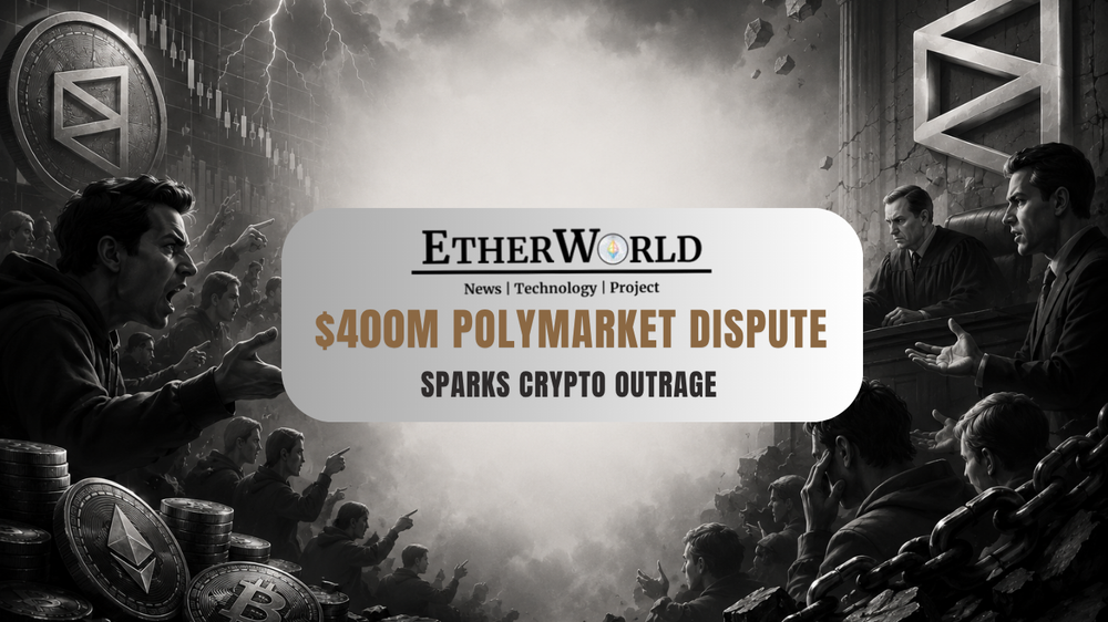 $400M Polymarket Dispute Sparks Crypto Outrage