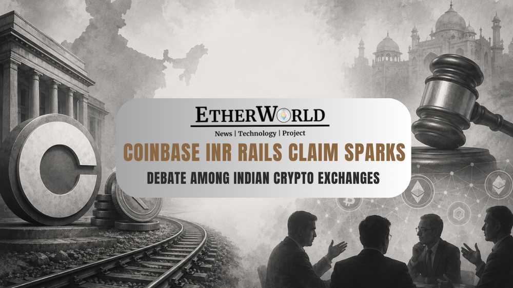 Coinbase INR Rails Claim Sparks Debate Among Indian Crypto Exchanges