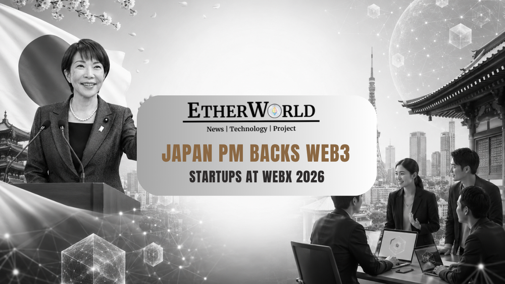 Japan PM Backs Web3 Startups at WebX 2026