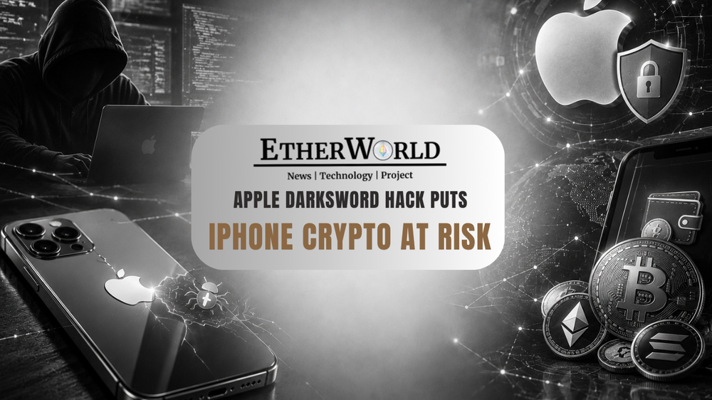 Apple DarkSword Hack Puts iPhone Crypto at Risk
