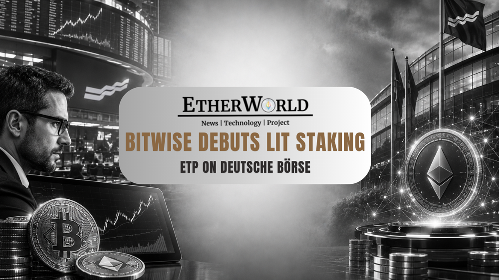 Bitwise Debuts LIT Staking ETP on Deutsche Börse