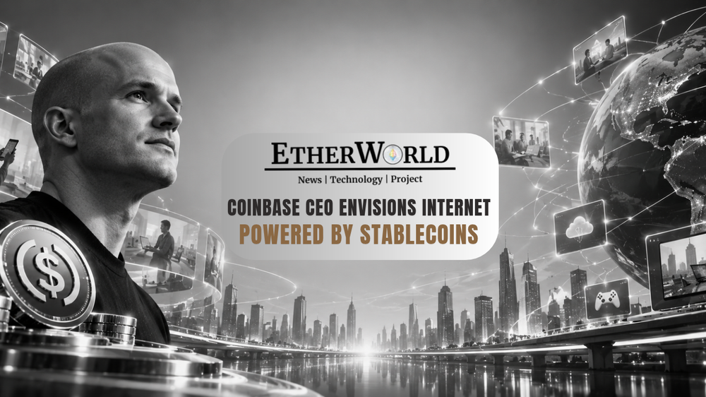 Coinbase CEO Envisions Internet Powered by Stablecoins