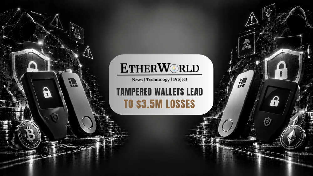 Tampered Wallets Lead to $3.5M Losses