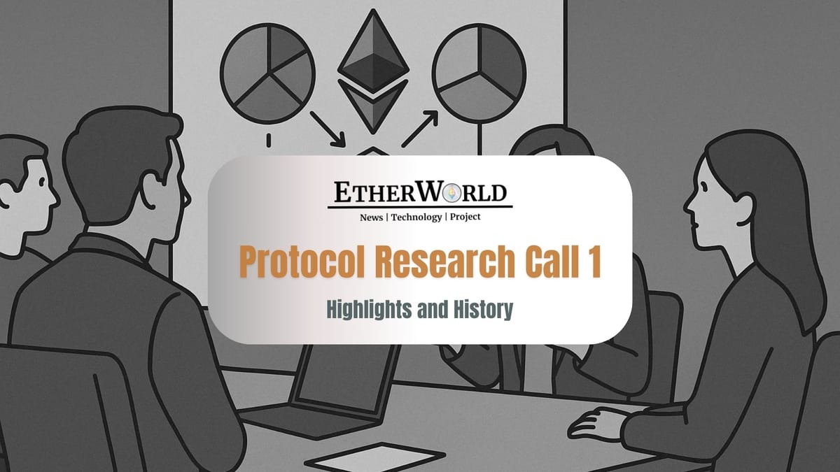 First Protocol Group Highlights of the First Protocol Research Call Ever and It's History