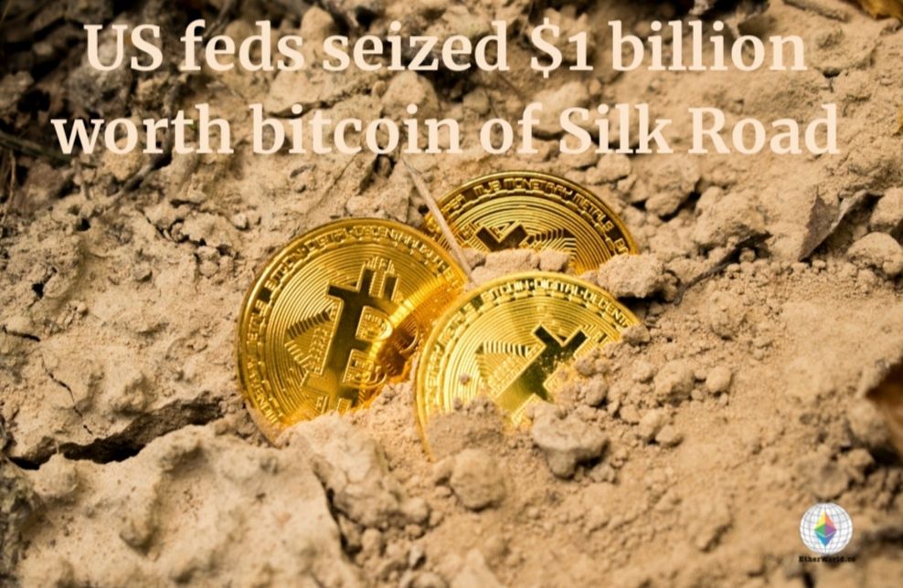 US feds seized $1 billion worth Bitcoin of Silk Road