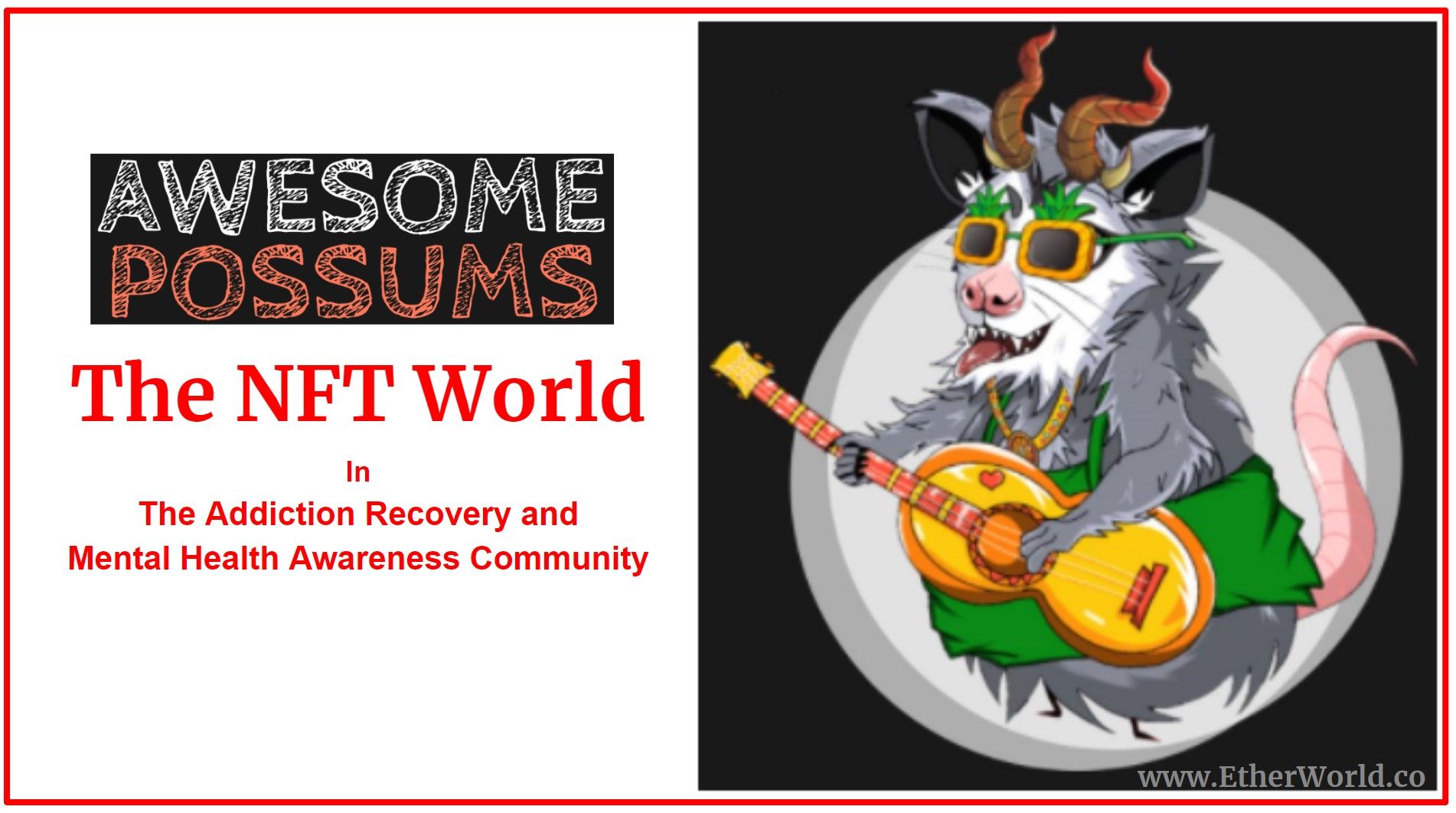 Awesome Possums Rocks The NFT World