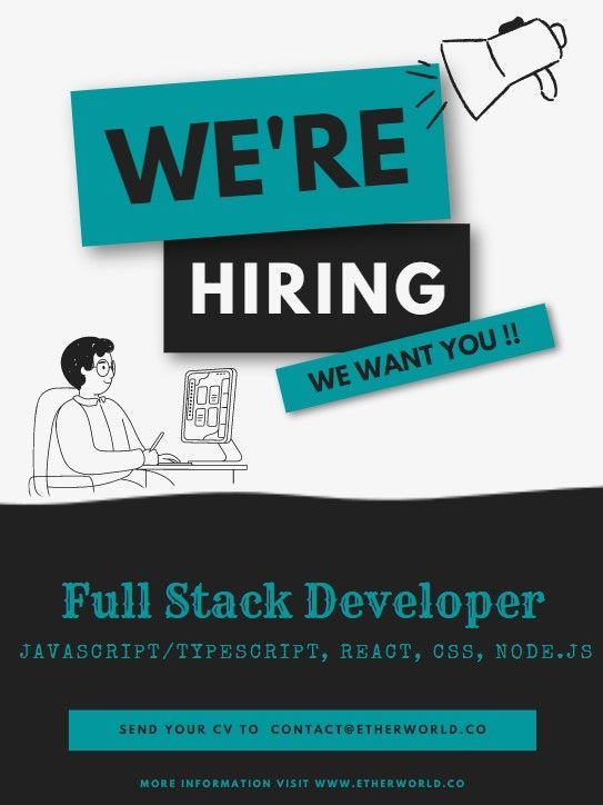 Full Stack Developer - JavaScript,  TypeScript