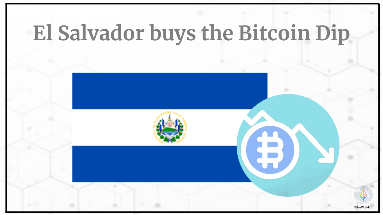 El Salvador Buys the Bitcoin Dip!