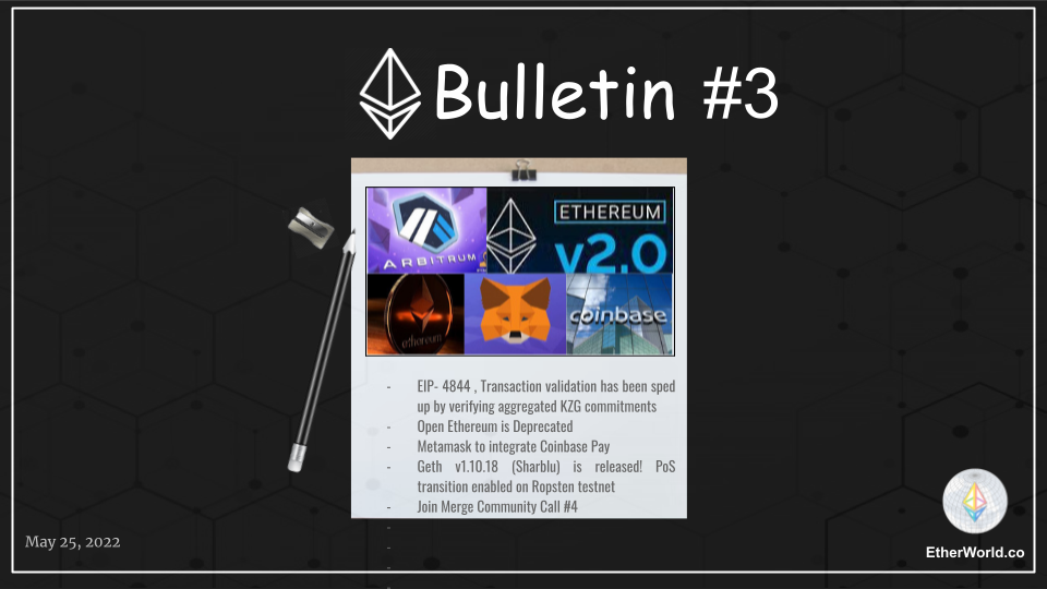 Ethereum Bulletin #3