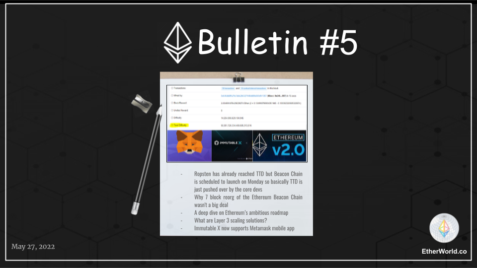 Ethereum Bulletin #5