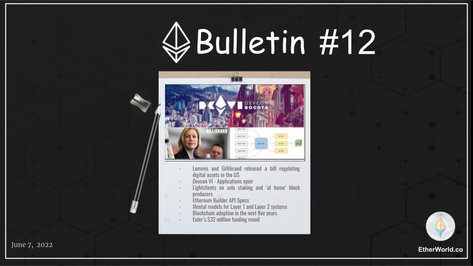Ethereum Bulletin #12