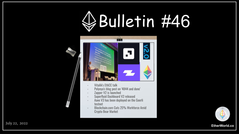 Ethereum Bulletin #46