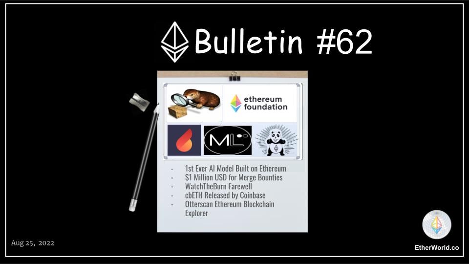 Ethereum Bulletin #62