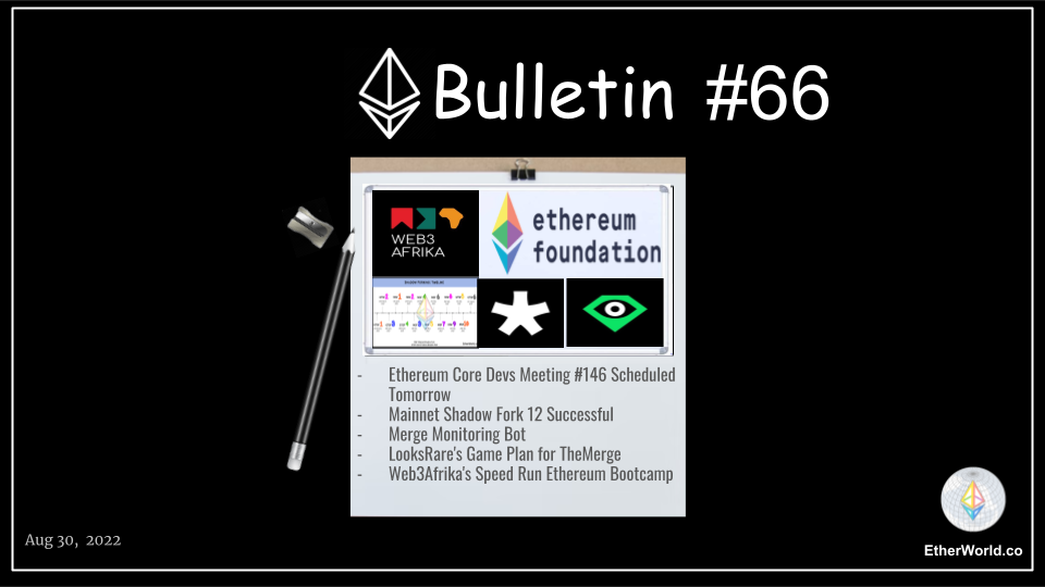 Ethereum Bulletin #66
