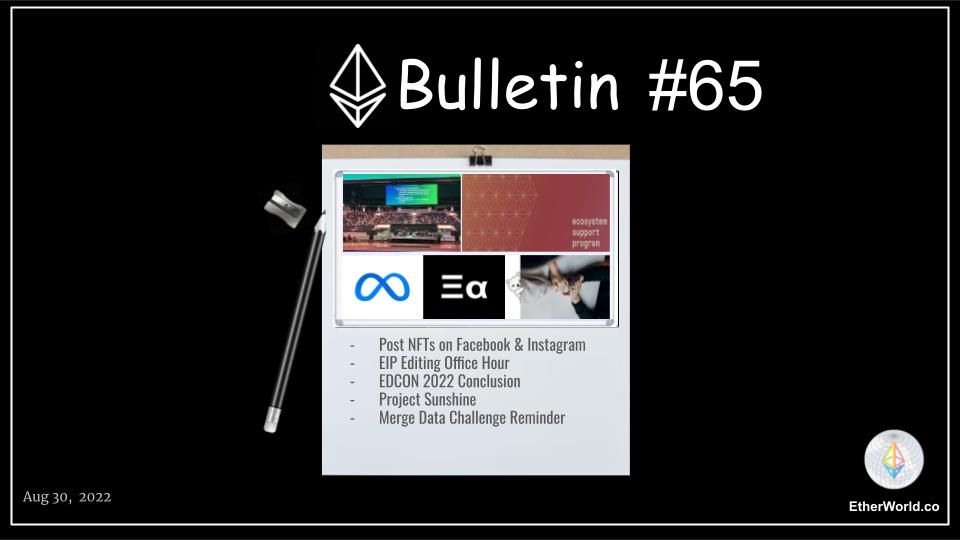 Ethereum Bulletin #65