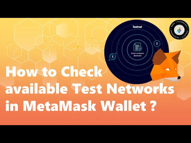 How to Check Available Test Networks in MetaMask Wallet?