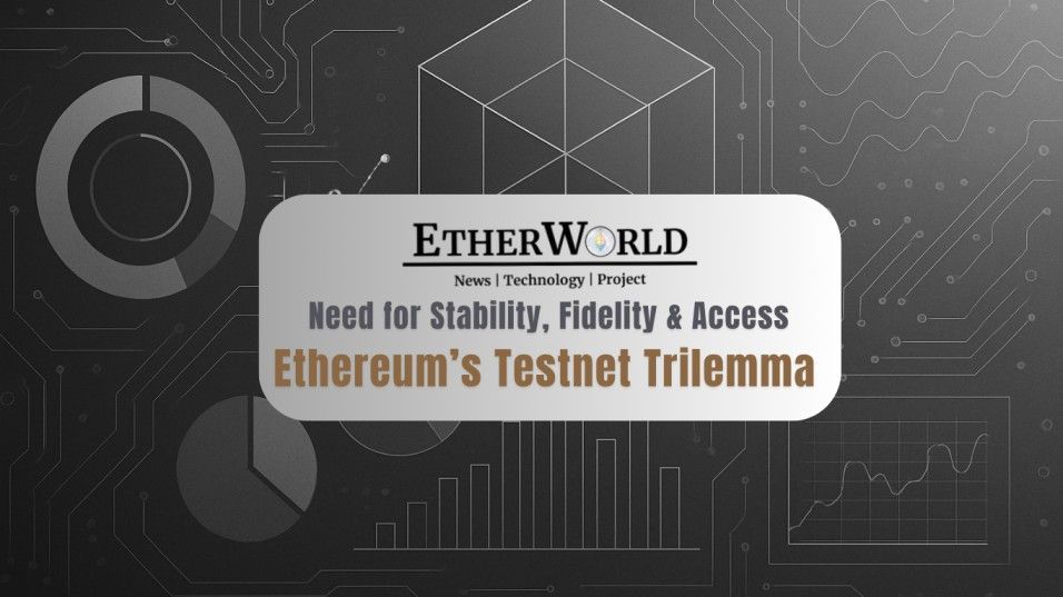 The Testnet Trilemma: Ethereum’s Need for Stability, Fidelity & Access