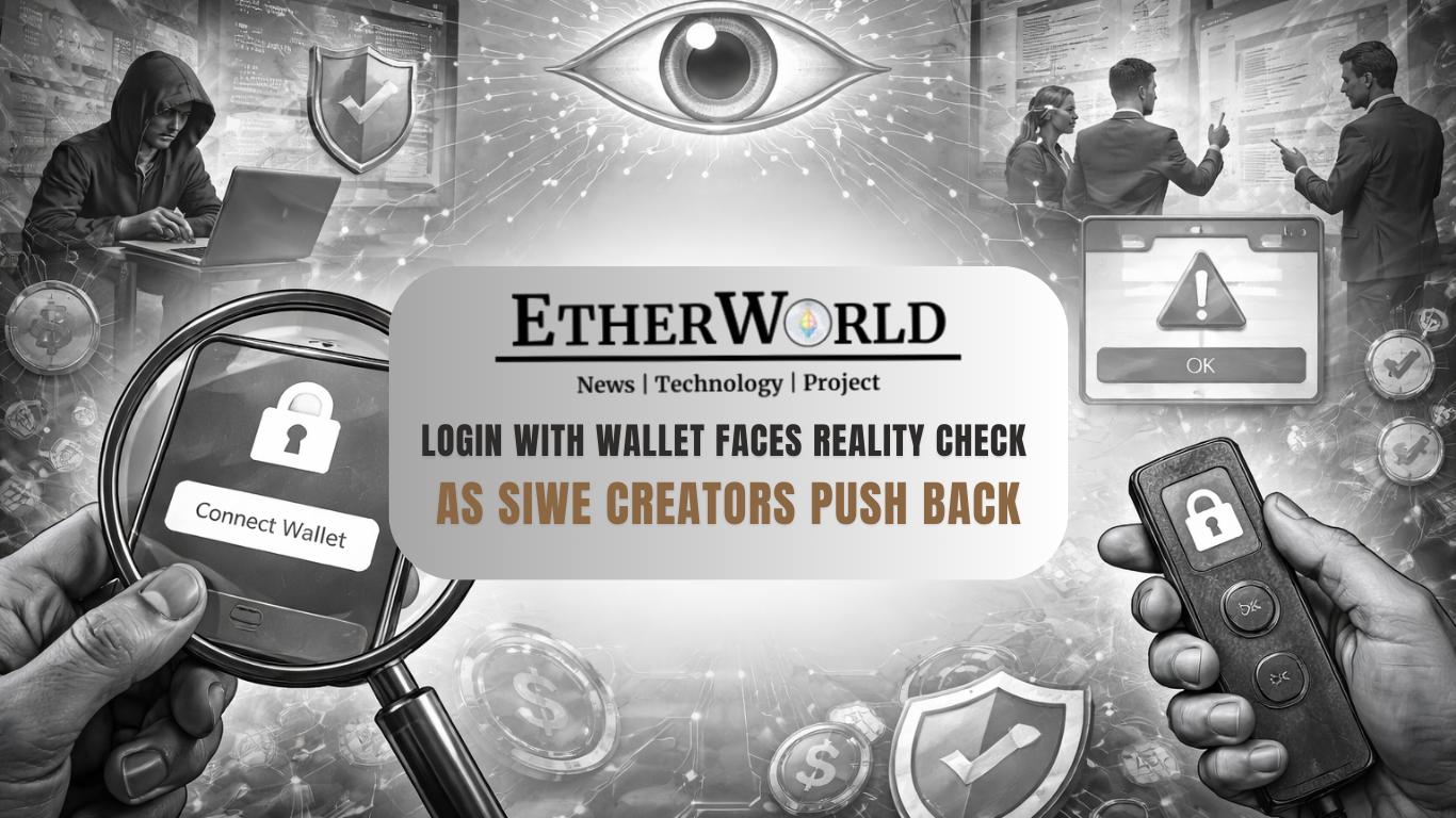 Wallet Logins Under Scrutiny as SIWE Creators Push Back on UX Criticism