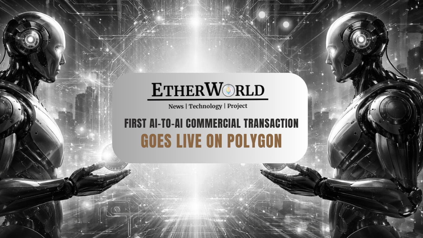 First AI-to-AI Commercial Transaction Goes Live on Polygon
