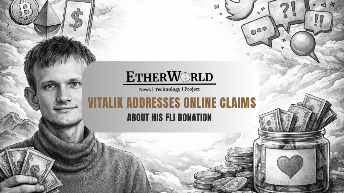Vitalik Addresses Online Claims About His FLI Donation