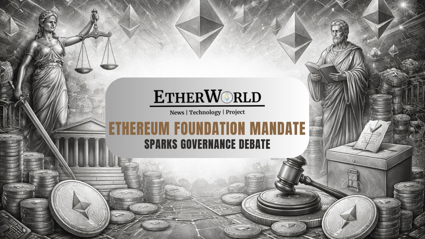 Ethereum Foundation Mandate Sparks Governance Debate