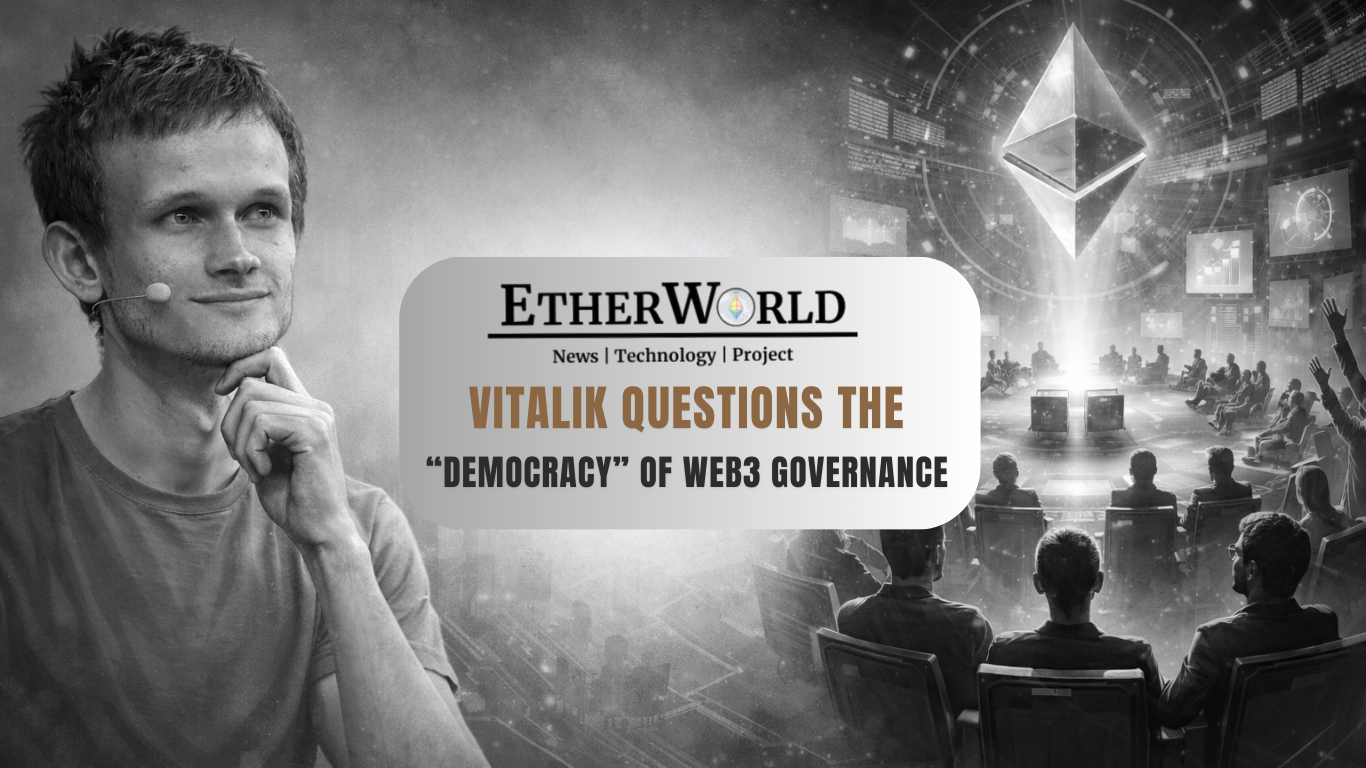 Vitalik Questions the “Democracy” of Web3 Governance