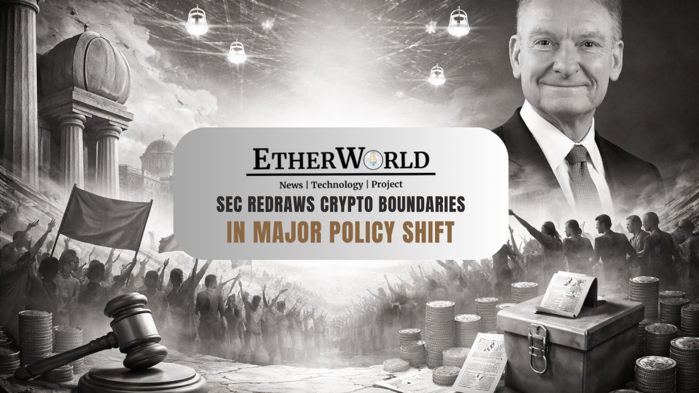 SEC Redraws Crypto Boundaries in Major Policy Shift