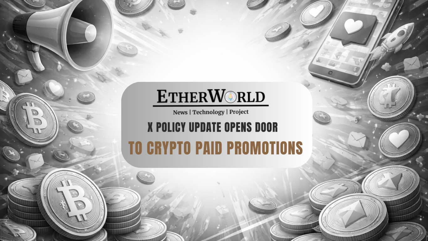 X Policy Update Opens Door to Crypto Paid Promotions