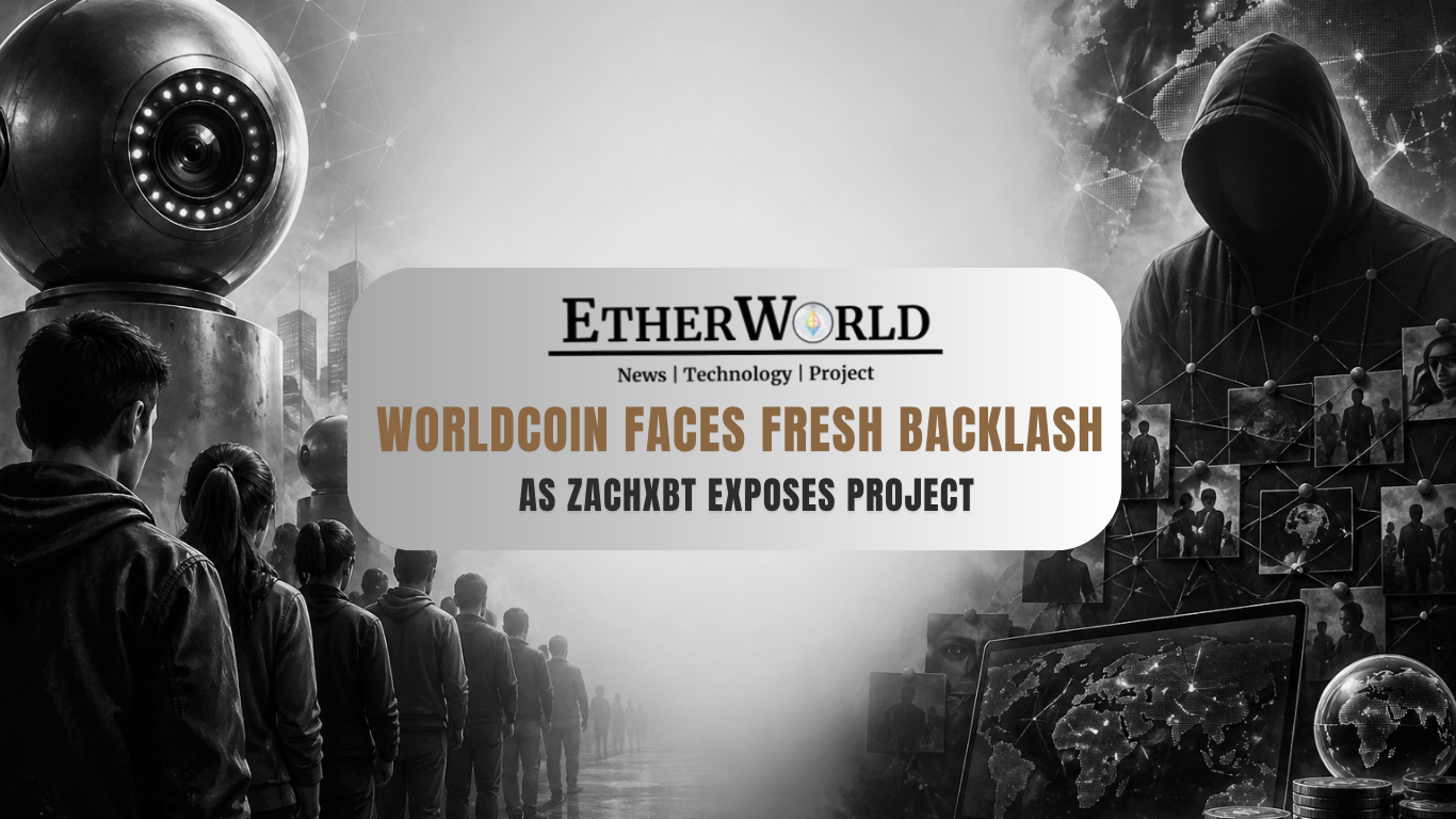 Worldcoin Faces Fresh Backlash as ZachXBT Exposes Project