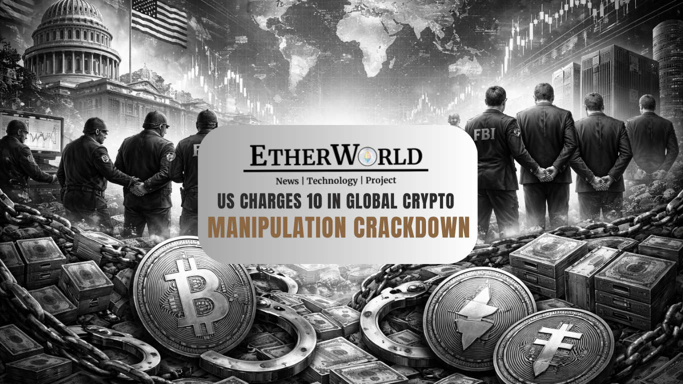 US Charges 10 in Global Crypto Manipulation Crackdown