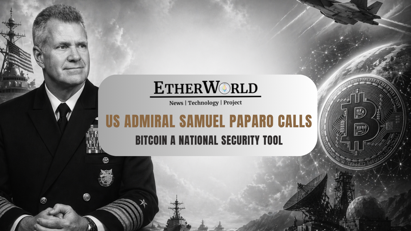 US Admiral Samuel Paparo Calls Bitcoin a National Security Tool