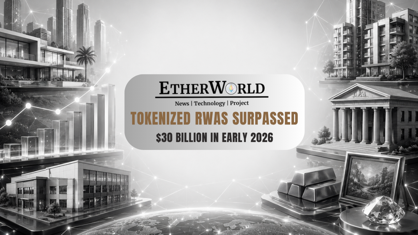 Tokenized RWAs Surpassed $30 Billion In Early 2026