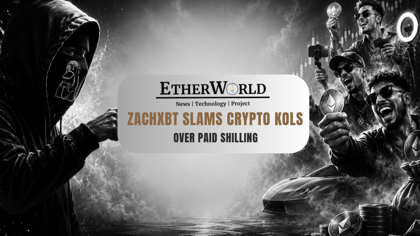 ZachXBT Slams Crypto KOLs Over Paid Shilling