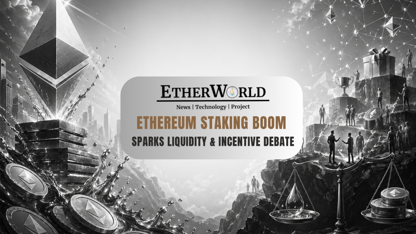 Ethereum Staking Boom Sparks Liquidity & Incentive Debate
