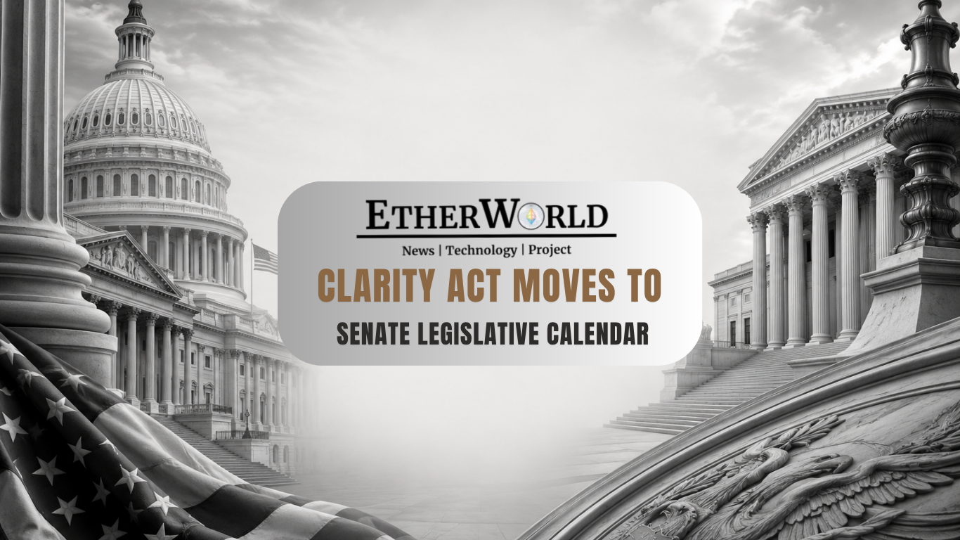 CLARITY Act Moves to Senate Legislative Calendar