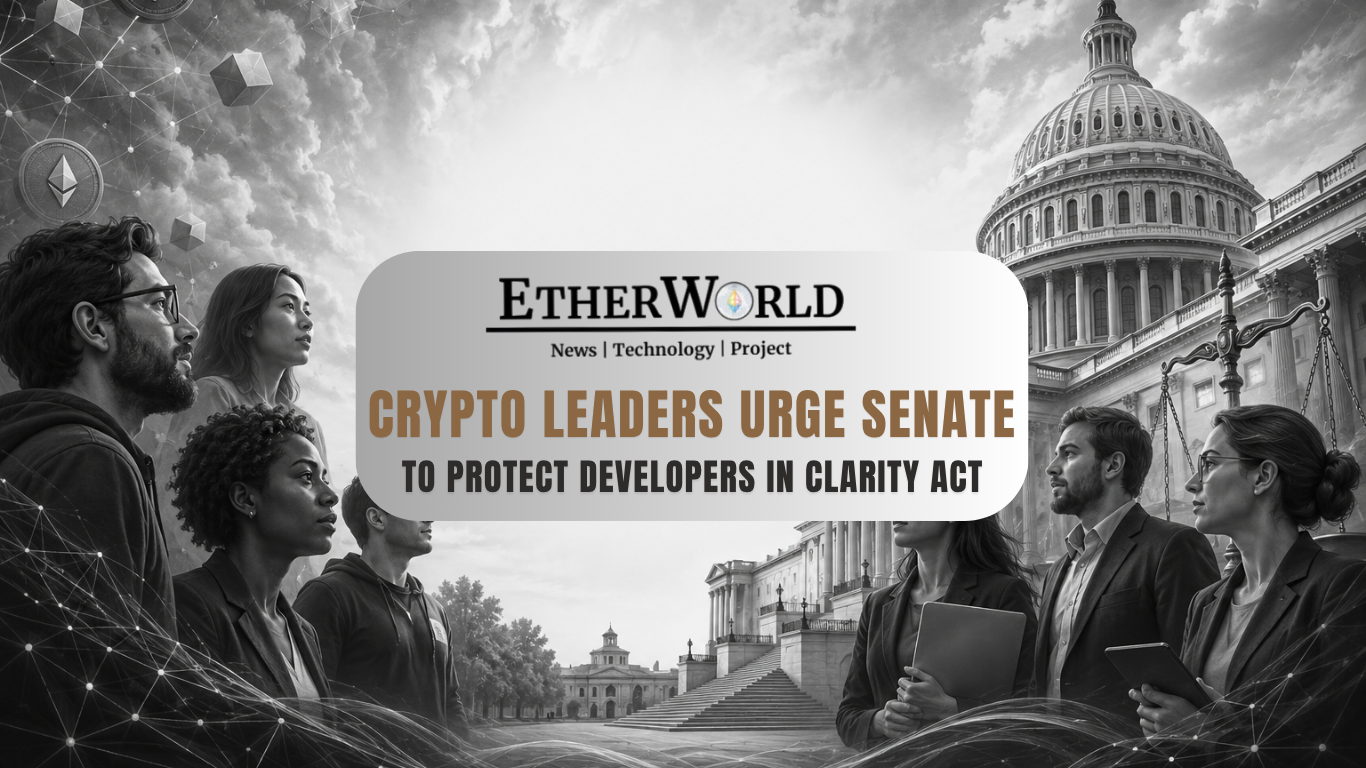 Crypto Leaders Urge Senate to Protect Developers in CLARITY Act