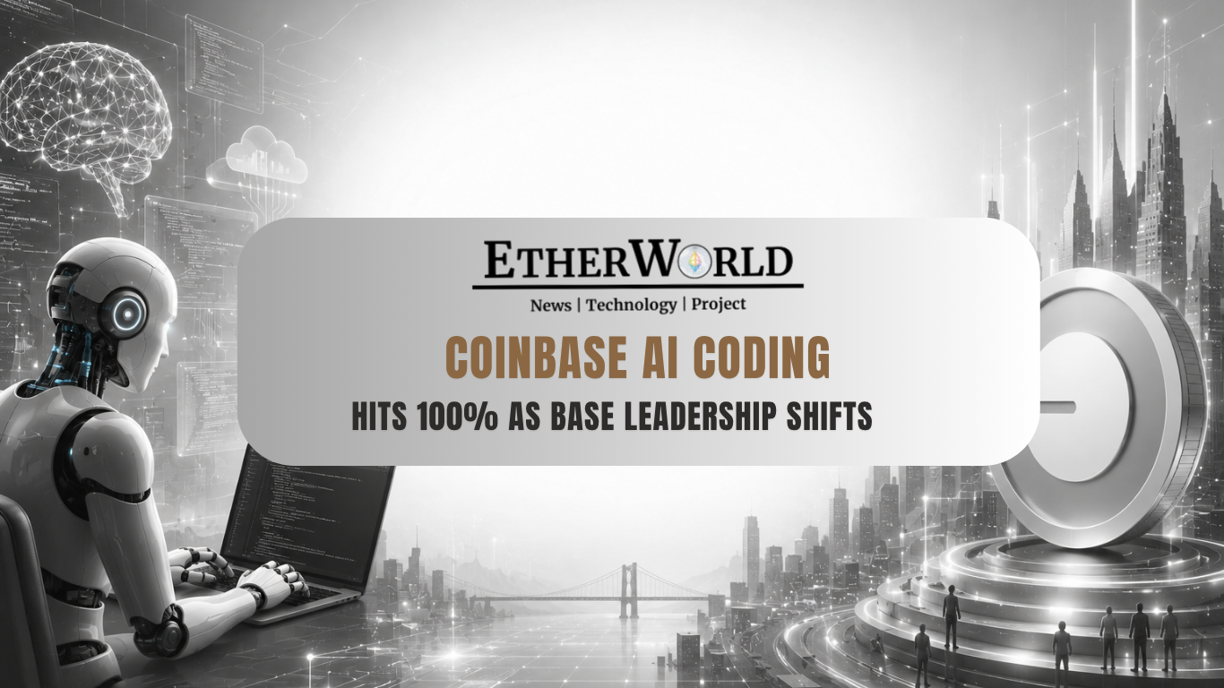 Coinbase AI Coding Hits 100% as Base Leadership Shifts