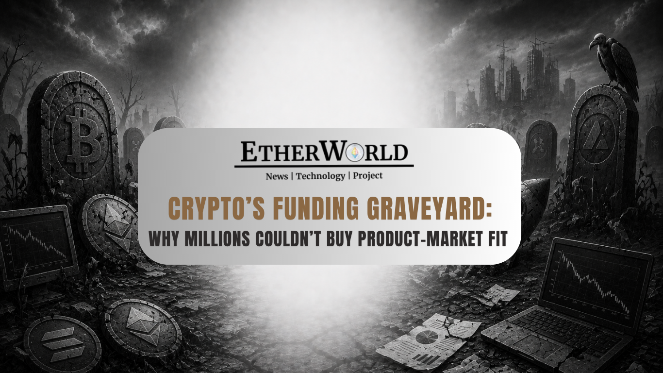 Crypto’s Funding Graveyard: Why Millions Couldn’t Buy Product-Market Fit